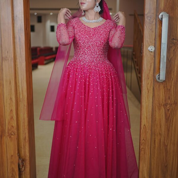 Royal Rose Wedding Gown - Image 3